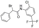 N1-[2-CHLORO-5-(TRIFLUOROMETHYL)PHENYL]-2-BROMO-2-PHENYLACETAMIDE Struktur