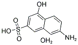 7-AMINO-4-HYDROXY-2-NAPHTHALENESULFONIC ACID MONOHYDRATE Struktur