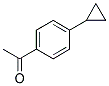 1-(4-CYCLOPROPYLPHENYL)ETHANONE Struktur