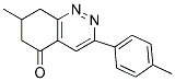 7-METHYL-3-(4-METHYLPHENYL)-6,7,8-TRIHYDROCINNOLIN-5-ONE Struktur