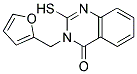 3-FURAN-2-YLMETHYL-2-MERCAPTO-3H-QUINAZOLIN-4-ONE Struktur