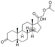 5-BETA-DIHYDRO SUBSTANCE 'S' 21-ACETATE Struktur