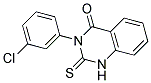 3-(3-CHLORO-PHENYL)-2-THIOXO-2,3-DIHYDRO-1H-QUINAZOLIN-4-ONE Struktur