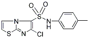 N5-(4-METHYLPHENYL)-6-CHLOROIMIDAZO[2,1-B][1,3]THIAZOLE-5-SULFONAMIDE Struktur