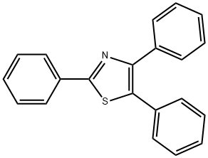 2,4,5-TRIPHENYL-1,3-THIAZOLE Struktur