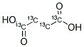 FUMARIC ACID (1,2,3,4-13C4) Struktur