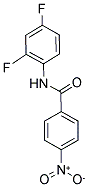 N-(2,4-DIFLUOROPHENYL)(4-NITROPHENYL)FORMAMIDE Struktur