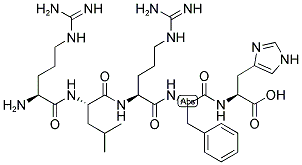 ARG-LEU-ARG-PHE-HIS Struktur