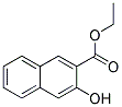 ETHYL 3-HYDROXY-2-NAPHTHOATE Struktur