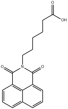 6-(1,3-DIOXO-1H-BENZO[DE]ISOQUINOLIN-2(3H)-YL)HEXANOIC ACID Struktur