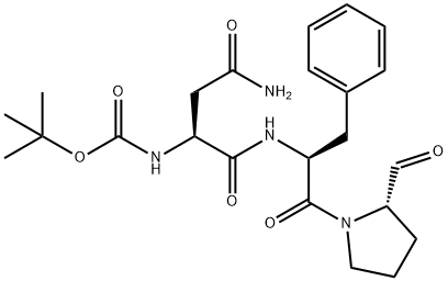 BOC-ASN-PHE-PRO-ALDEHYDE Struktur