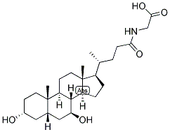 GLYCOURSODEOXYCHOLIC ACID Struktur