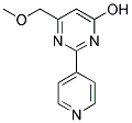 6-(METHOXYMETHYL)-2-(4-PYRIDINYL)-4-PYRIMIDINOL Struktur