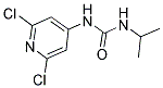 N-(2,6-DICHLORO-4-PYRIDYL)-N'-ISOPROPYLUREA Struktur