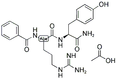 BZ-ARG-TYR-NH2 ACOH Struktur