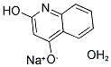 2,4-DIHYDROXYQUINOLINE MONOSODIUM SALT HYDRATE Struktur