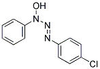 1-(P-CHLOROPHENYL-3-HYDROXY-3-PHENYLTRIAZENE) Struktur