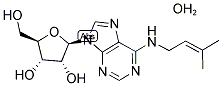 N-6-(DELTA-2-ISOPENTENYL)ADENOSINE HEMIHYDRATE Struktur