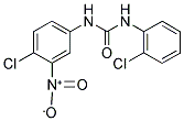 N-(4-CHLORO-3-NITROPHENYL)-N'-(2-CHLOROPHENYL)UREA Struktur