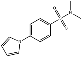 N,N-DIMETHYL-4-(1H-PYRROL-1-YL)BENZENESULFONAMIDE Struktur