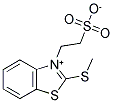 2-(2-METHYLTHIO-1,3-BENZOTHIAZOLE-1-YL)-ETHYLSULFONATE Struktur