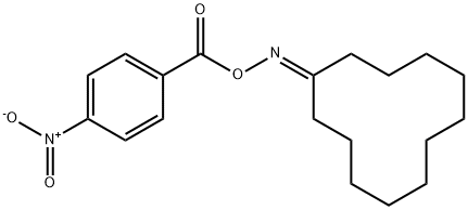 1-([(4-NITROBENZOYL)OXY]IMINO)CYCLODODECANE Struktur