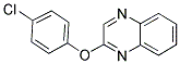 2-(4-CHLOROPHENOXY)QUINOXALINE Struktur