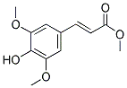 METHYL 3,5-DIMETHOXY-4-HYDROXYCINNAMATE Struktur