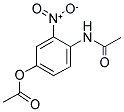 3-NITRO-4-ACETYLAMINOPHENYL ACETATE Struktur