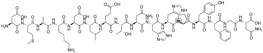 CALCITONIN C-TERMINAL ADJACENT PEPTIDE (RAT) Struktur