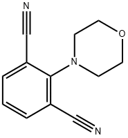 2-MORPHOLINOISOPHTHALONITRILE Struktur