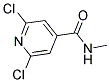 N4-METHYL-2,6-DICHLOROISONICOTINAMIDE Struktur