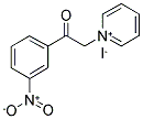 1-[2-(3-NITROPHENYL)-2-OXOETHYL]PYRIDINIUM IODIDE Struktur