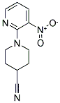 1-(3-NITROPYRIDIN-2-YL)PIPERIDINE-4-CARBONITRILE Struktur