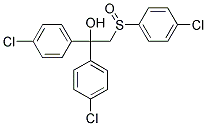 1,1-BIS(4-CHLOROPHENYL)-2-[(4-CHLOROPHENYL)SULFINYL]-1-ETHANOL Struktur