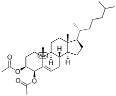 5-CHOLESTEN-3-BETA, 4-BETA-DIOL DIACETATE Struktur