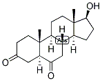 5-ALPHA-ANDROSTAN-17-BETA-OL-3,6-DIONE Struktur