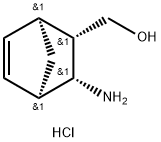 DIEXO-(3-AMINO-BICYCLO[2.2.1]HEPT-5-EN-2-YL)-METHANOL HYDROCHLORIDE Struktur