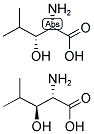 (2S,3S)-(2S,3R)-2-AMINO-3-HYDROXY-4-METHYLPENTANOIC ACID Struktur