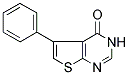 5-PHENYL-3H-THIENO[2,3-D]PYRIMIDIN-4-ONE Struktur