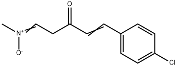 [5-(4-CHLOROPHENYL)-3-OXO-4-PENTENYLIDENE](METHYL)AMMONIUMOLATE Struktur