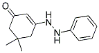 5,5-DIMETHYL-3-(2-PHENYLHYDRAZINO)CYCLOHEX-2-EN-1-ONE Struktur