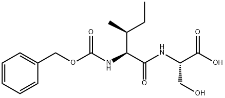 Z-ILE-SER-OH Struktur