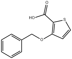 3-(BENZYLOXY)-2-THIOPHENECARBOXYLIC ACID Struktur