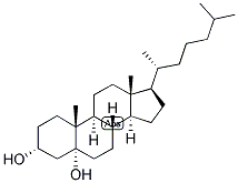 5-ALPHA-HYDROXYEPICHOLESTANOL Struktur