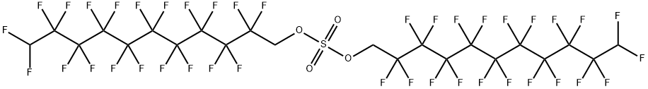 BIS(EICOSAFLUOROUNDECYL)SULFATE Struktur