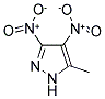 5-METHYL-3,4-DINITRO-1H-PYRAZOLE Struktur