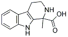 1-METHYL-2,3,4,9-TETRAHYDRO-1H-BETA-CARBOLINE-1-CARBOXYLIC ACID Struktur