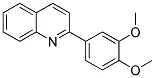 2-(3,4-DIMETHOXYPHENYL)QUINOLINE Struktur