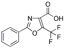 2-PHENYL-5-(TRIFLUOROMETHYL)-OXAZOLE-4-CARBOXYLIC ACID Struktur